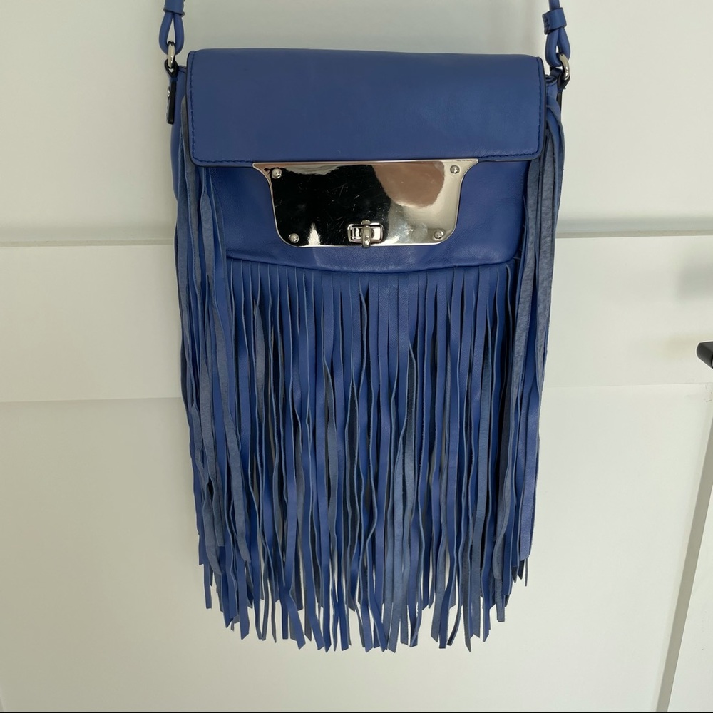 Milky Isabella Bobo Long Fringe Bag